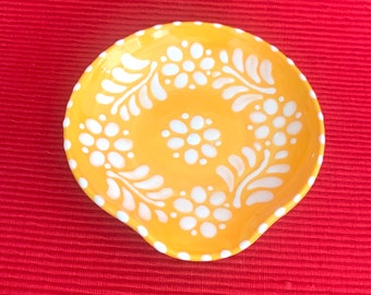 Hand-painted, Handmade Ceramic Spoon Rest