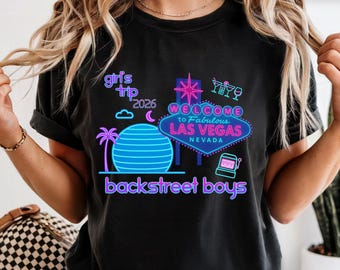 Backstreet Boys Millennium Shirt, Girls Trip 2026 Shirt, BSB Fan Concert Shirt, Las Vegas Girls Trip Shirt,Fan Merch,Vegas 2026 Reunion Tour