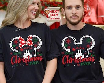 Disney Christmas Family Shirts, Christmas Matching Shirts, Disney Christmas Trip 2026, Family Christmas Tees, Disney Christmas Vacation