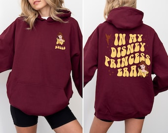 Custom Disnye Princess Sweatshirt, Disney Princess Birthday Sweatshirt, Family Matching Disney Sweater, Custom Princess Hoodie, Girls Shirt
