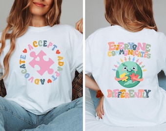 Adapt Advocate Inclusion Equity Equality Accept Tshirt,Special Education Shirt,Autism Shirt,Teacher Sped Tee,Inclusion Shirt,Mindfulness Tee
