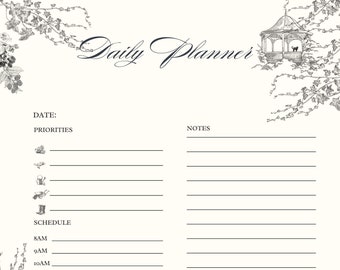 Garden Witch Daily Planner Printable (Digital Download)