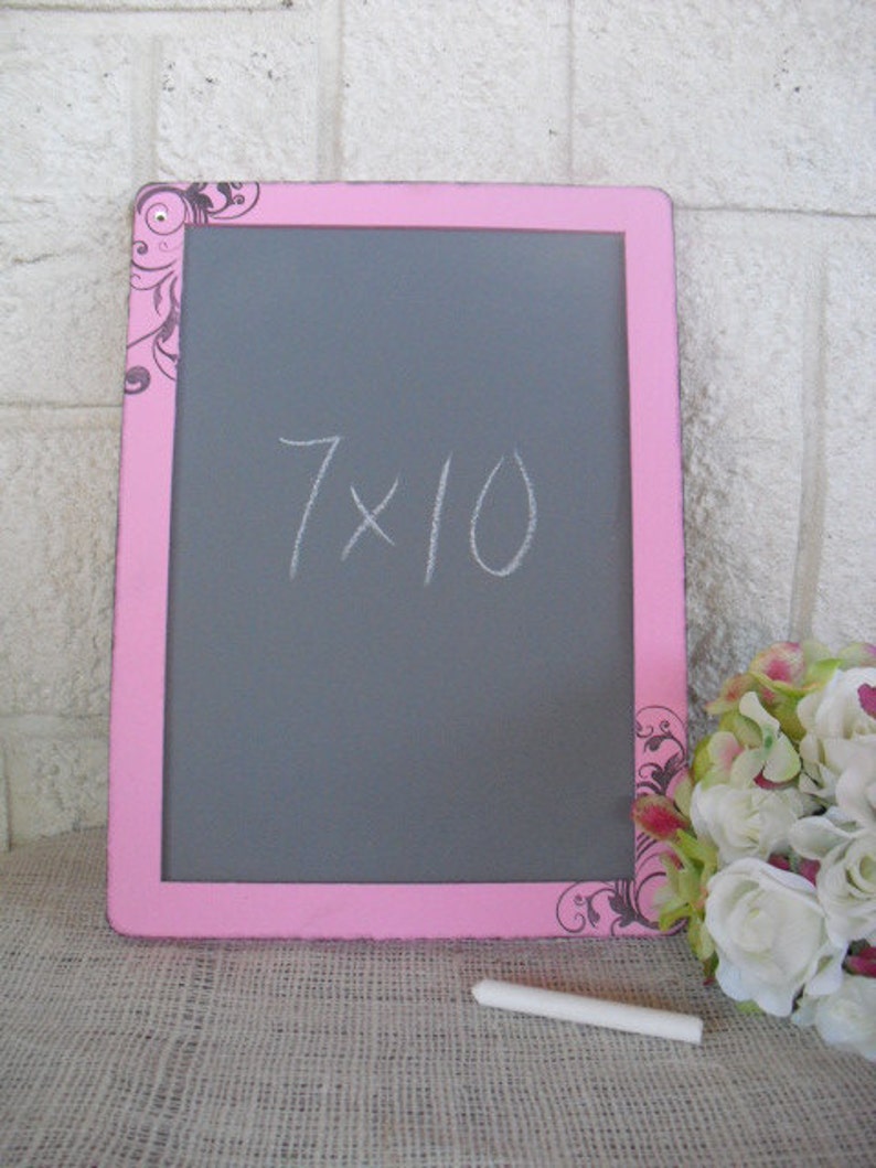 Chalkboard ONE LARGE Vintage Glam Damask Chalkboards for Etsy