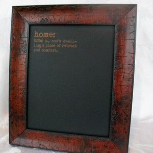 Frameless Home Chalkboard Home Defined Item 1488 image 3