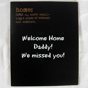 Frameless Home Chalkboard Home Defined Item 1488 image 4