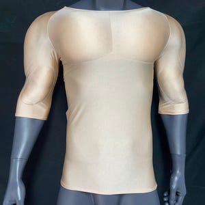 adult naked sexy man skin suit costume Beige Disappearing Man Nude Skin Suit Adult Costume (X-Large)
