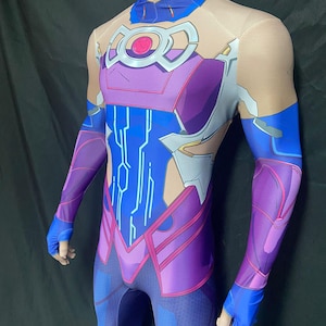 Galacta Rivals Bodysuit: Handmade Spandex Costume Outfit