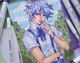 ORIGINAL ARTWORK - Blueberry Boy