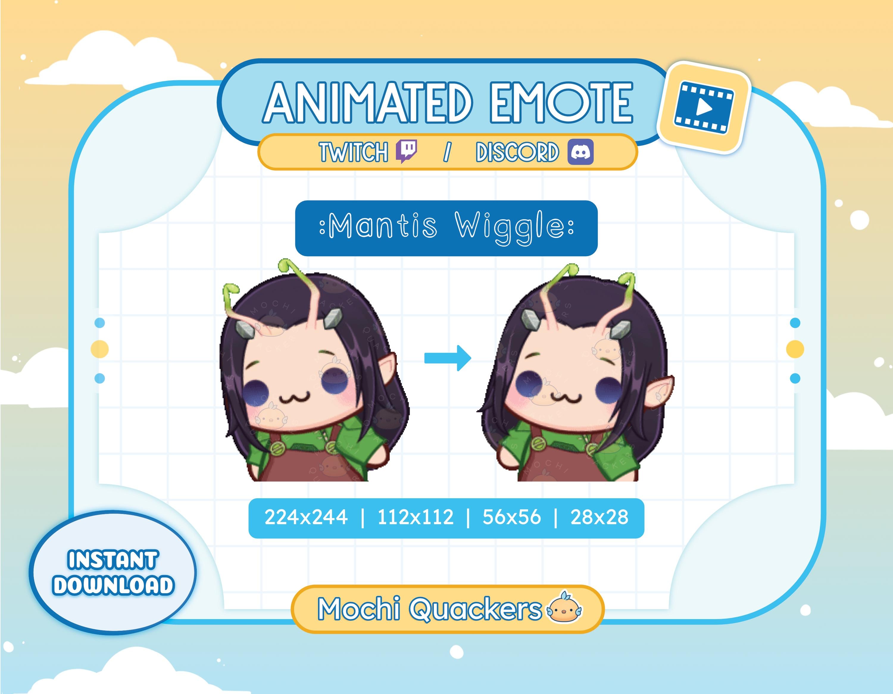 ANIMATED Rivals Mantis Emote - Wiggle Dance | Hype Twitch Stream Alert ...