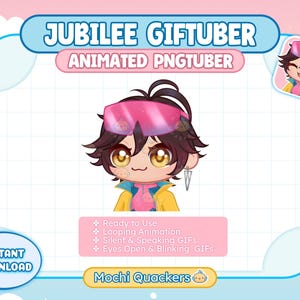 Animated PNGTuber - Rivals Jubilee PNGTuber | Ready-to-Use veadotube Chibi, Twitch Stream Avatar, Discord Reactive Model