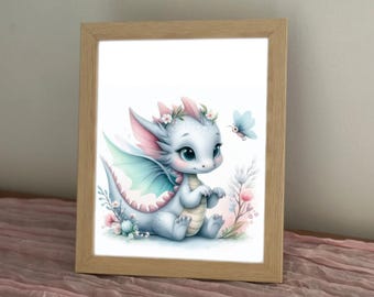 Baby Lavender Dragon - Etsy