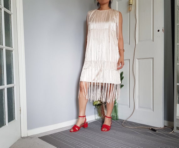 satin shift dress uk