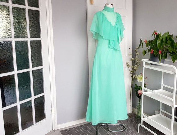 seafoam green dress