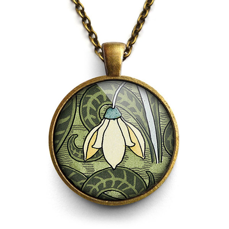 Snowdrop Necklace AN05 image 4