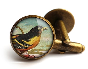 Affable Bird Cufflinks (TB03)