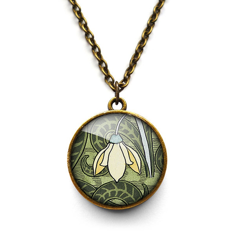 Snowdrop Necklace AN05 image 1