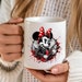 5 PNG Minnie Rocker Punk PNG Design High Resolution Tshirt and ...