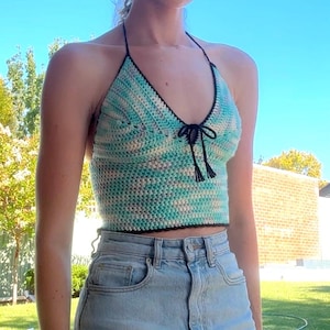 Halter Top Crochet Pattern