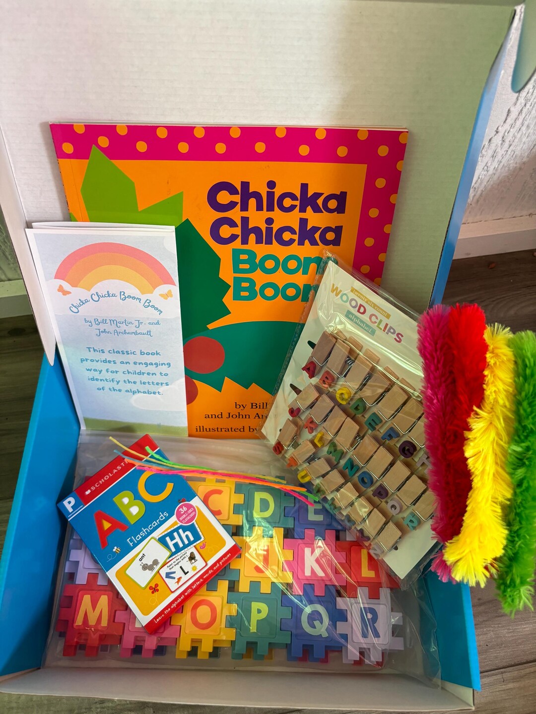 Children's Book Box, Book Activity Gift Box, Kid's Gift, Kid's Birthday ...