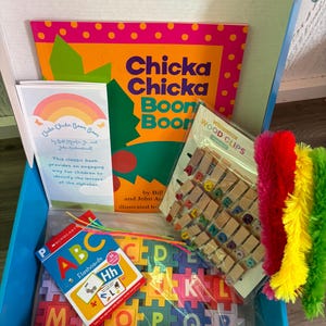 Boîte de livre pour enfants, boîte-cadeau d'activités, cadeau pour enfant, cadeau d'anniversaire pour enfant, guide numérique pour parents