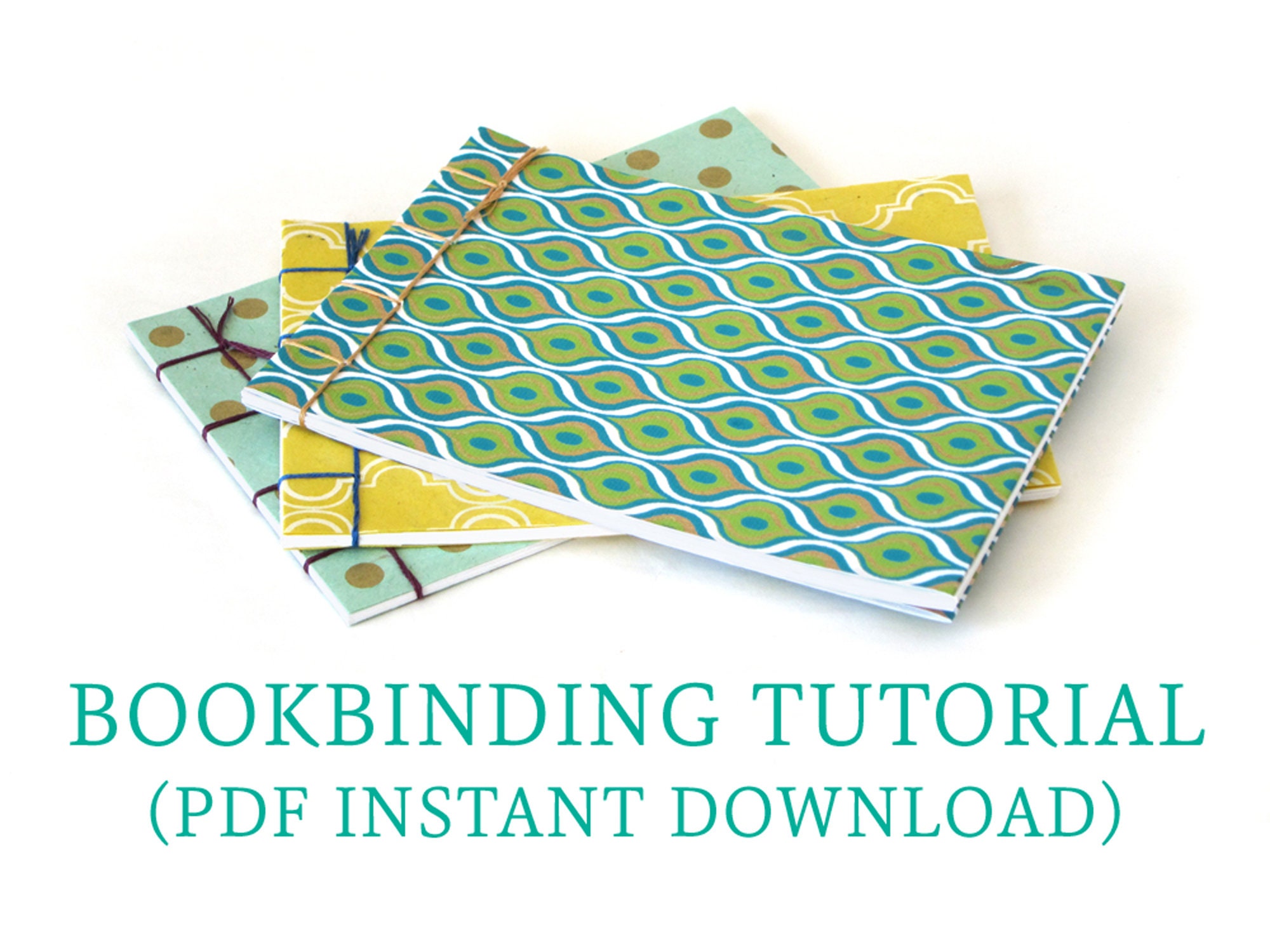 Japanese Stab Bookbinding Tutorial, Easy Beginners Craft, Indoor Craft  Activity for Adults and Children, PDF Instant Download - Etsy, image size:2000x1500