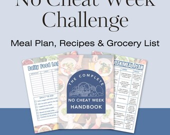 Plan de alimentación limpia de 7 días / Guía para restablecer el bienestar (Descargar PDF)