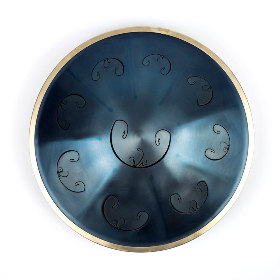 RAV Vast B Universal Scale Indigo Steel Tongue Drum Handpan - Etsy