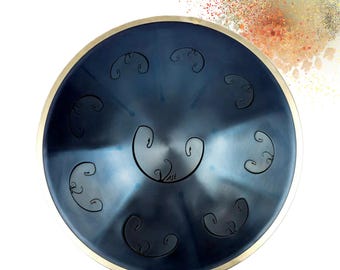 RAV Vast B Celtic Double Ding 432 Hz Indigo Steel Tongue Drum