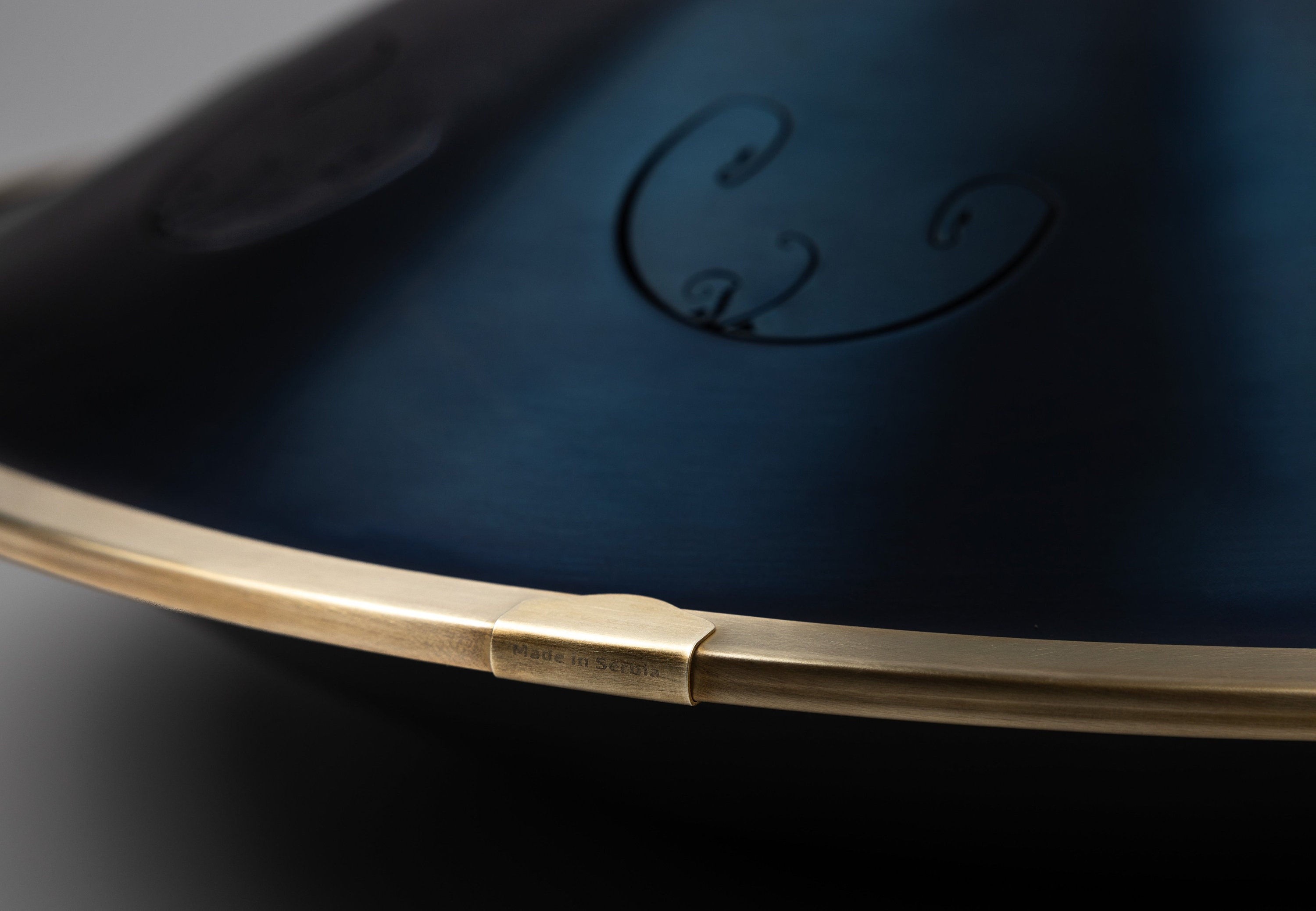 RAV Vast C Golden Gate Indigo Steel Tongue Drum Handpan