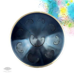 RAV Vast A Integral Indigo Steel Tongue Drum Handpan