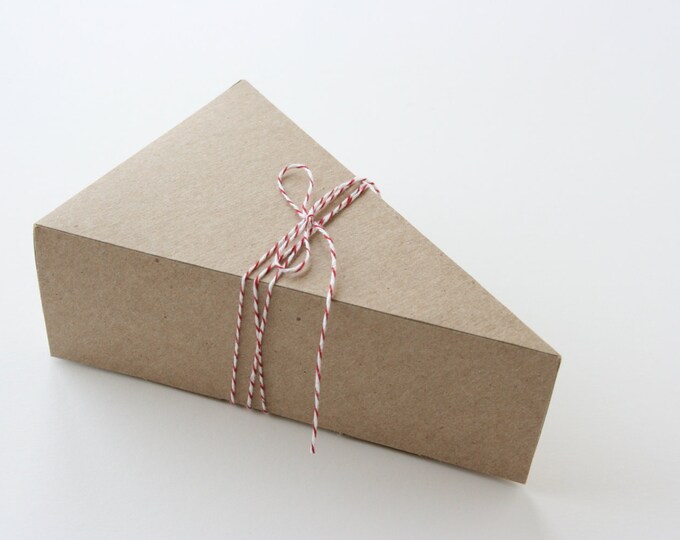 24 LIDDED Wedgeshaped Pie Boxes Etsy