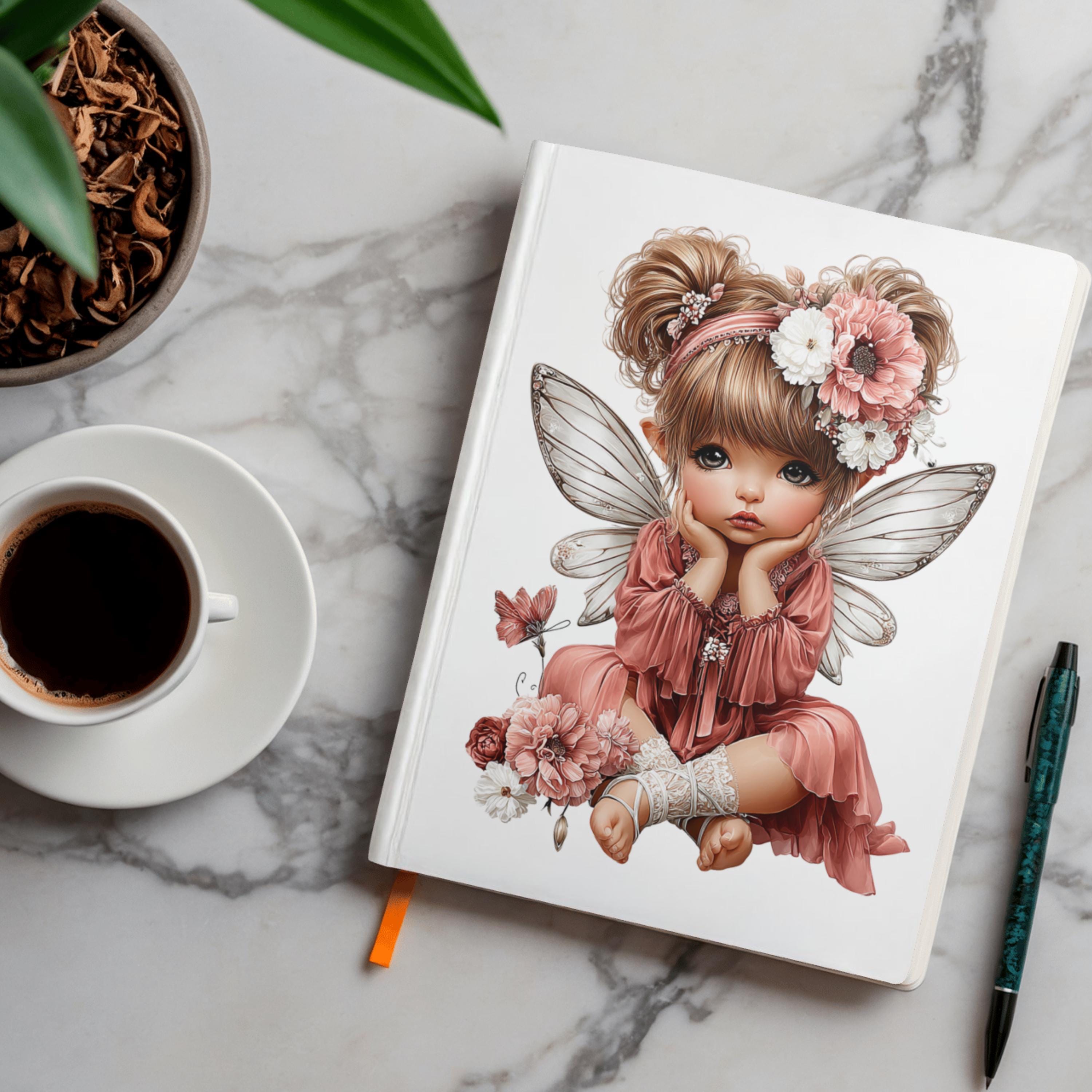 26 PNG Baby Girl Fairy Clipart Bundle PNG | Cute Angel Fairy Kids ...