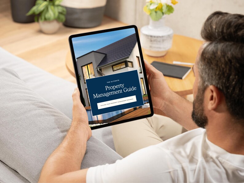 Property Management Guide Template Editable Landlord Operations Manual ...