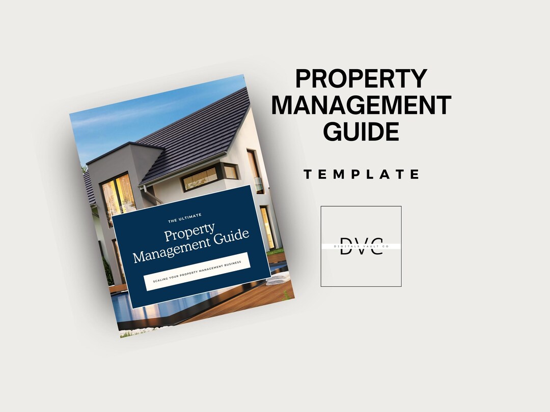 Property Management Guide Template Editable Landlord Operations Manual ...