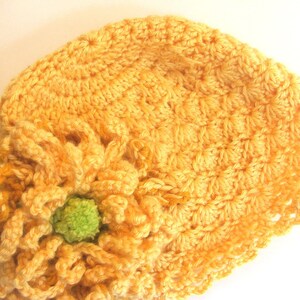 Fun Crochet Hat PATTERN - Instant Download pdf for My Floppy Hat with Big Flowers Adult and Child Size