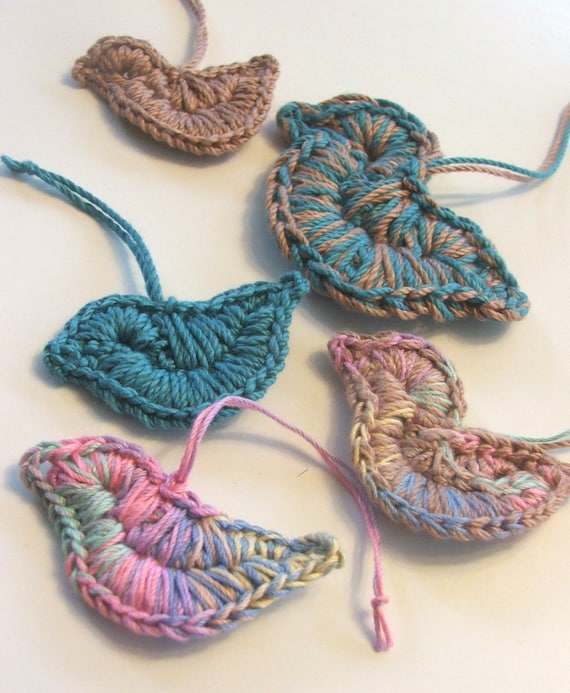 Crochet Bird Pattern: Tiny Thread Birds (PDF Download)