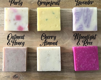 Handmade Soap, Oatmeal Soap, Lavender Soap, All Natural Soap, Gift For Her, Relaxing Gift For Her