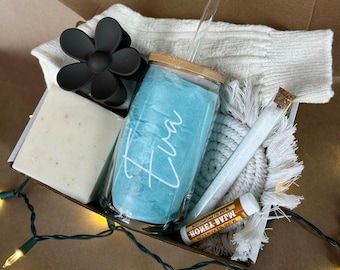 Gift For Mom, Gift Box for Grandma, Hygge Gift Box, Thinking Of You Box, Self Care Gift for Mom, Gift Basket, Mothers Gift Box, Birthday Box