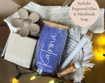 Hug In A Box, Gift For Mom, Encouragement Gift, Gift Box, Hygee Gift Box, Thinking Of You Box, Cozy Care Package, Birthday Box, Gift Basket