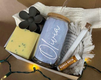 Gift For Mom, Gift Box for Grandma, Hygge Gift Box, Thinking Of You Box, Self Care Gift for Mom, Gift Basket, Mothers Gift Box, Birthday Box