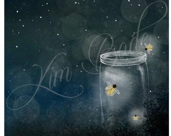 FIREFLIES IN A JAR - digital download - personal use only