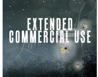 commercial use - FIREFLIES IN A JAR - digital download with extended Licence