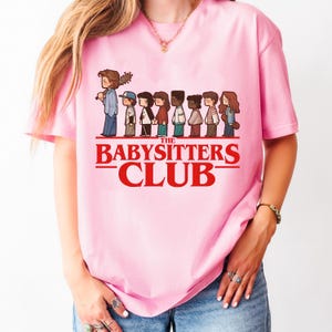 Barnvaktsklubben, Steve Harrinton PNG, Harrington Crewneck, Främling-tröja, Barnvakt Harrington, Digital nedladdning