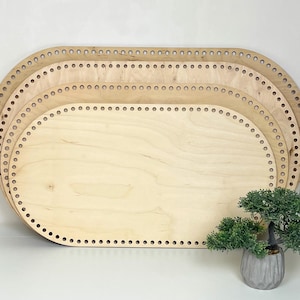 Basis voor gehaakte Moses-mand, houten vloer voor wieg, houten bodem babypoppenwieg, houten bodem voor reborn-babymand