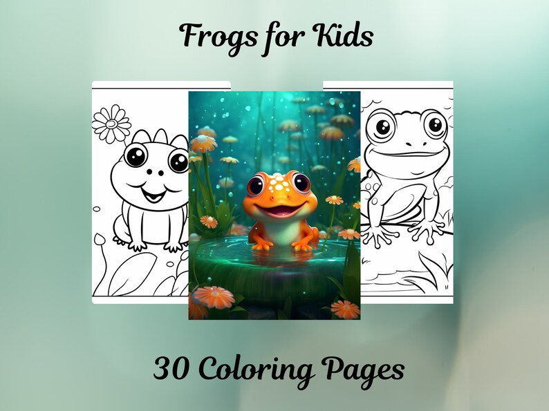 30 Darling Little Frog Coloring Pages Coloring Pages for Kids Printable