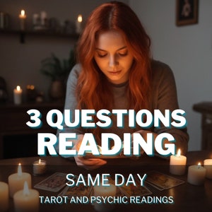 Lecture de tarot à questions, lecture de tarot à 3 questions, lecture de cartes de tarot, lecture psychique, lecture télépathique lecture clairvoyante,