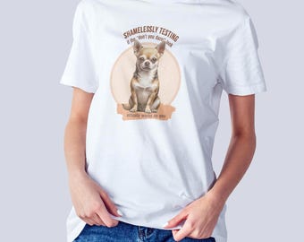 Original Hand-Drawn Chihuahua Shirt | Funny Dog Lover Gift | Unique Humorous Pet Graphic Tee