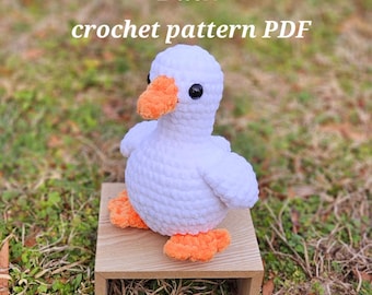 Duck Crochet Pattern PDF