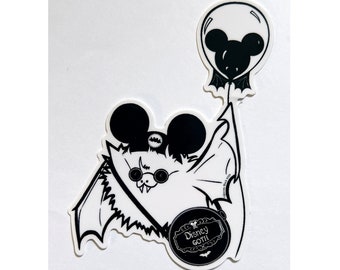 Disney Goth Bat Waterproof High Quality Vinyl Sticker
