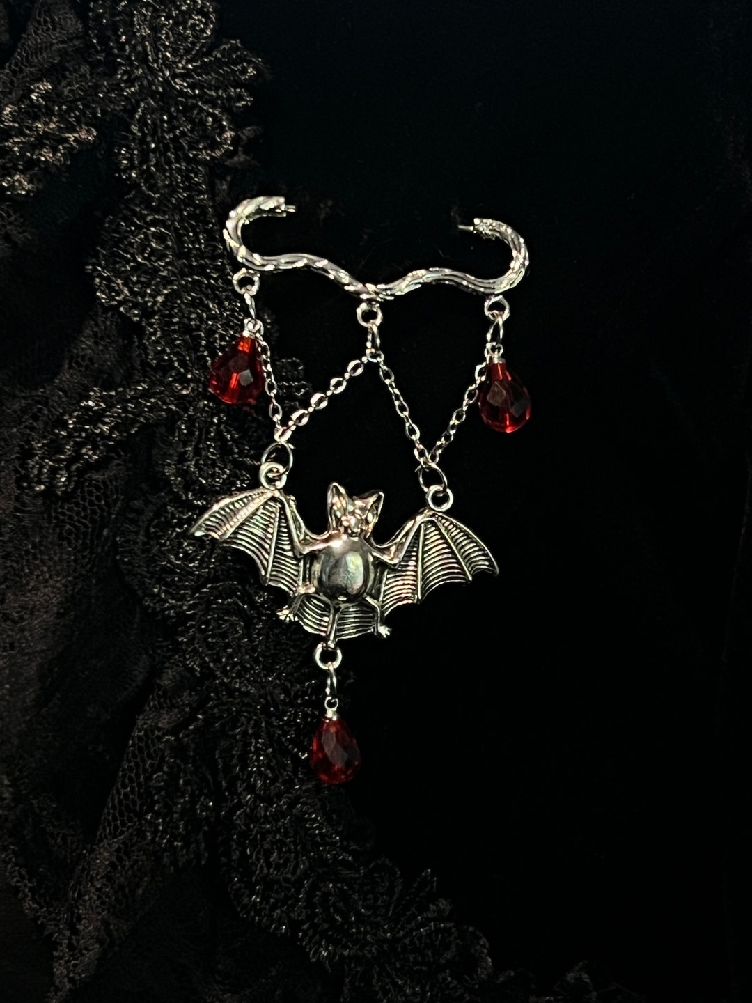 Broche Souris Argentée - Noir Et Blanc - Neuf Avec étiquettes - Accessoire Original